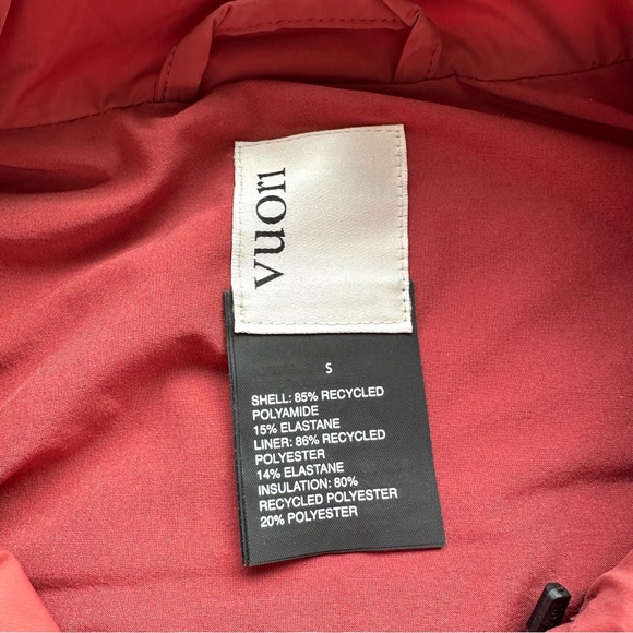 Vuori Canyon Vest Women Size Small Insulated Primaloft Full Zip Vest  VW533 - Picture 3 of 8